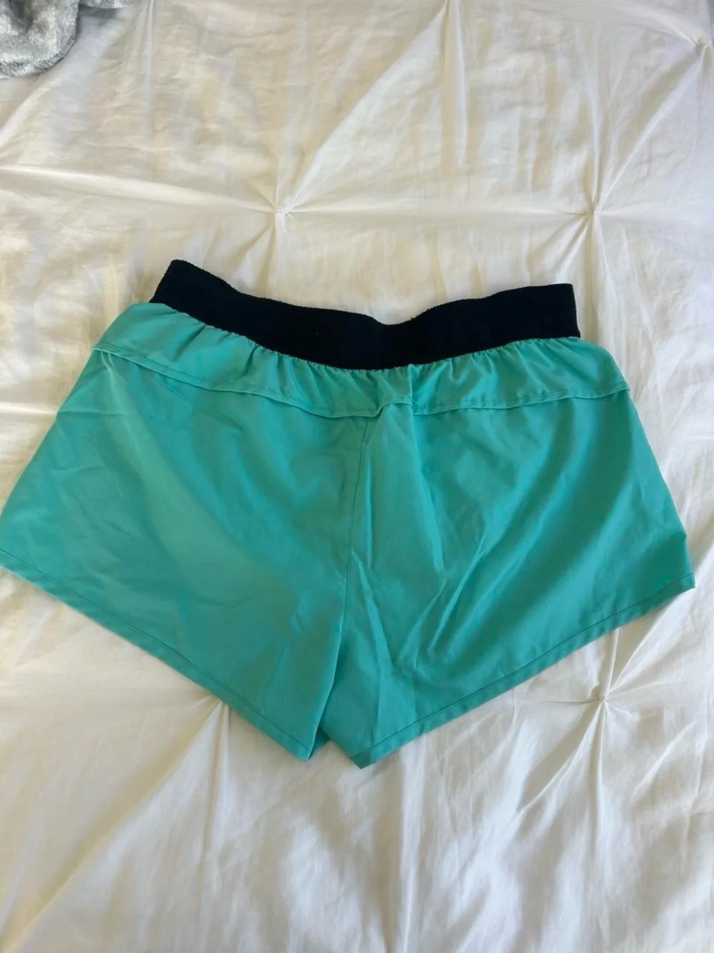 Hollister Teal w/Black Waistband Track Shorts